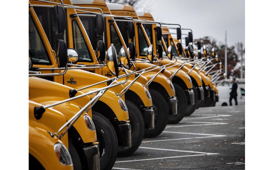 A profound change is coming to American school buses Stars and Stripes